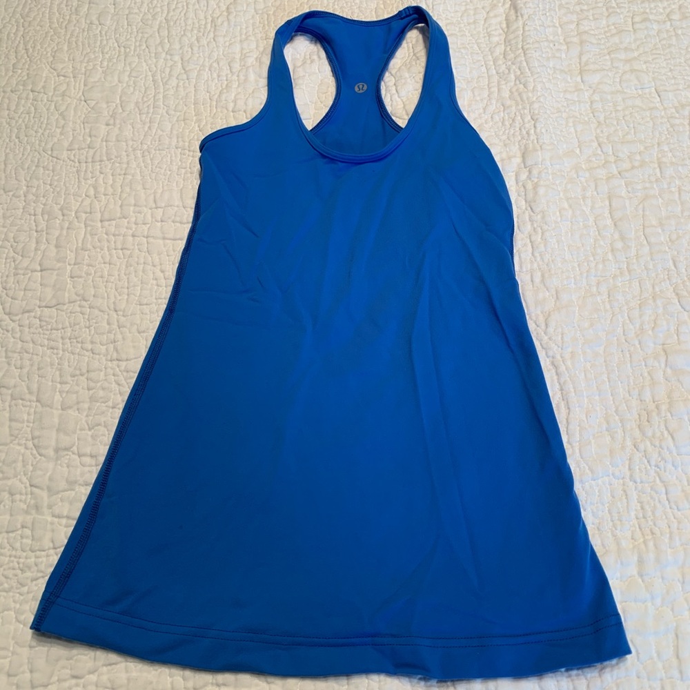 Lululemon Electric Blue Racerback Tank